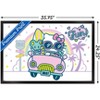 Trends International Hello Kitty: 20 Kawaii Vacation - Fun Framed Wall Poster Prints - 3 of 4