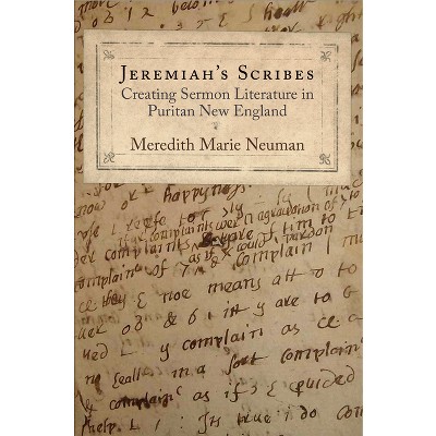 Jeremiah's Scribes - (Material Texts) by  Meredith Marie Neuman (Hardcover)