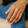 Crystal Baguette Ring in Gold, Rose Gold, Silver - Honeycat - image 4 of 4