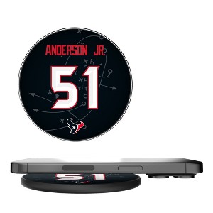 NFL Houston Texans Players Game Tactic 15-Watt Wireless Charger - 1 of 4