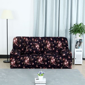 PiccoCasa Home High Stretched Polyester Elastic Seat Sofa Cover Slipcover - 1 of 3