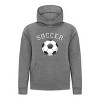 Everyday Kids Sports Collection Soccer Pullover Hoodie – Vintage Sketch Graphic Sweatshirt - 2 of 4