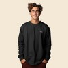 Dalix UFO Embroidered Cotton Classic Fit Long Sleeve Crewneck Tee Shirt Mens - 2 of 4