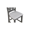 New Classic Furniture,Gia 3-Piece 30" Wood Storage Counter Set, Ebony - 4 of 4