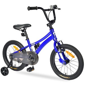 16 Inch Road City Bike For Toddlers Kids, Steel Frame Road Bike With Training Wheels, Lightweight Kids City Bike - 1 of 4