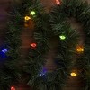 GE Color Choice Pre-lit 25-FT Artificial Garland with 50 Dual Color LED Lights - 3 of 4