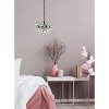 Elegant Lighting Emilia 14 inch pendant in black - 2 of 4