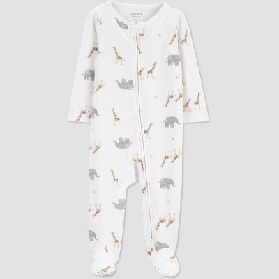 Carter's Just One You®️ Baby Safari Sleep N' Play - Ivory/Brown 3M