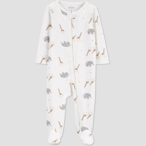 Carter's Just One You®️ Baby Safari Sleep N' Play - Ivory/Brown - image 1 of 3