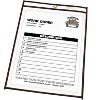 C-Line Shop Ticket Holders Stitched Both Sides Clear 75" 11 x 14 25/BX 46114 - 4 of 4