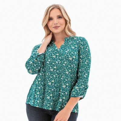 Old Ranch Brands Women's Floral Iona Top