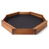 Badger Basket XL Octagon Sandbox with Cover & Benches - 3 of 4