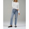 Women's Long Sleeve Ribbed Crewneck Top - LNA - 3 of 4