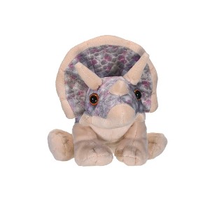 Wild Republic Cuddlekins Mini Triceratops Stuffed Animal, 8 Inches - 1 of 4