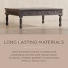 Maven Lane Emin Handmade Heritage Wooden Rectangular Coffee Table - 2 of 4