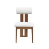 Meridian Furniture,Dario Cream Boucle Fabric Dining Chair, Set of 2 - 3 of 4