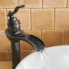 BWE Waterfall Single Hole Single-Handle Vessel Bathroom Faucet in oil rubbed bronze - 4 of 4