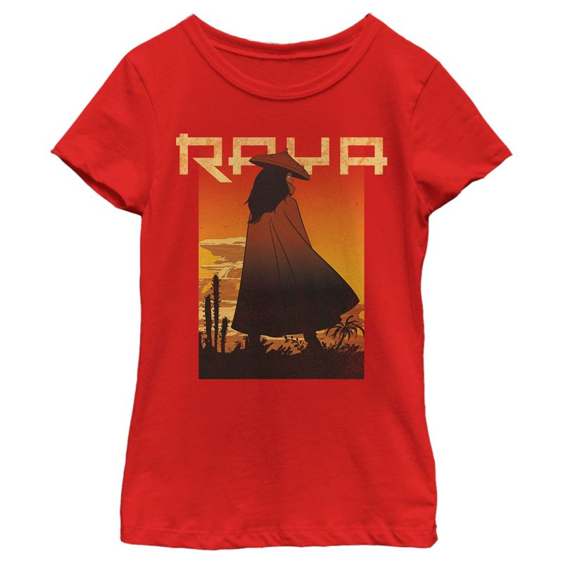 Girl's Raya and the Last Dragon Desert Raya T-Shirt, 1 of 6