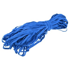 Unique Bargains Flat Elastic Band for Sewing Braided Stretch Strap Cord Rope for Wigs Craft DIY - 1 of 3