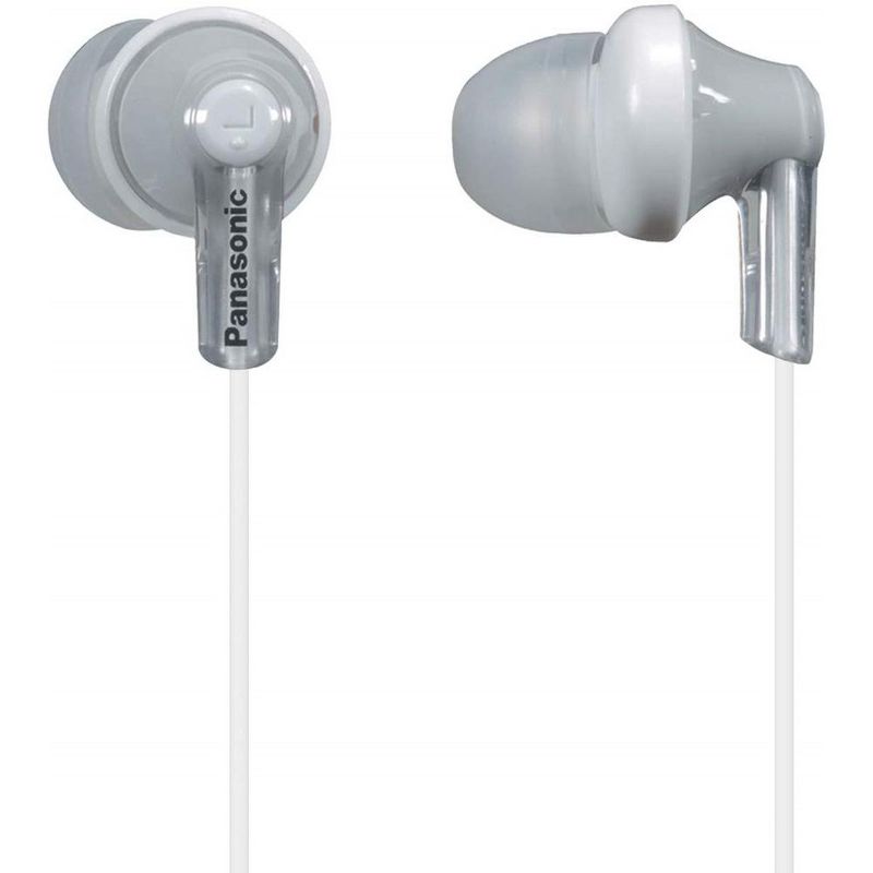 Panasonic Ergo-Fit In-Ear Earbud  Headphones in SILVER, 1 of 2