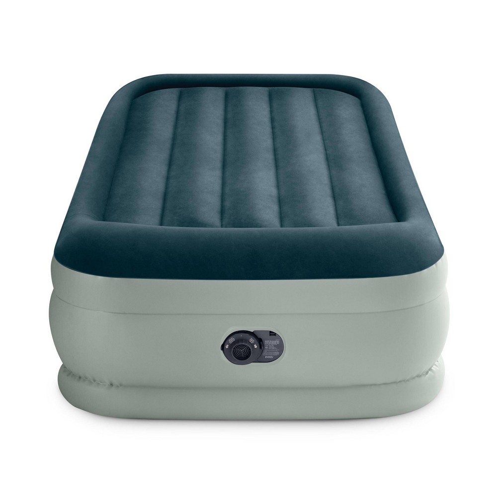 Photos - Outdoor Furniture Intex Elevated 18" Premium Comfort Twin Air Mattress with Internal Pump 