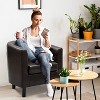 Home Imports Emporium Button Tufted Barrel Chair - 2 of 4
