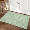 Washable Modern Solid Living Room Rugs, Abstract Indoor Contemporary Floor Carpet for Bedroom Dining Room - 4 of 4