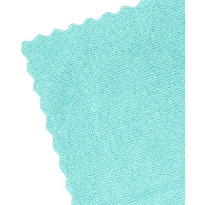 Mint Microfiber 12x12 Inch Cleaning Cloths 50-Pack