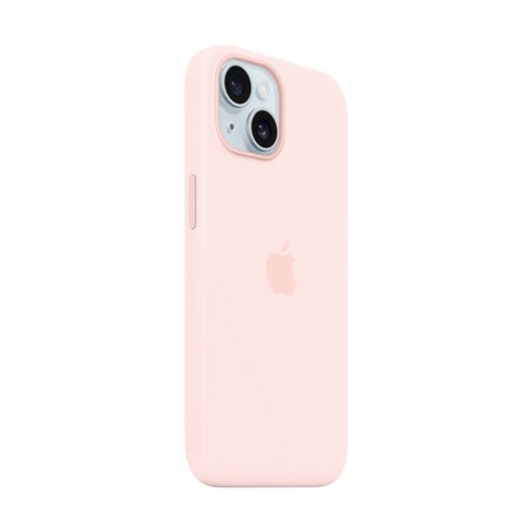 Apple Iphone 15 Silicone Case With Magsafe - Light Pink : Target