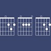 Junior's Design By Humans Rocking Dad Guitar Chords By HoangCathrine T-Shirt - 2 of 2