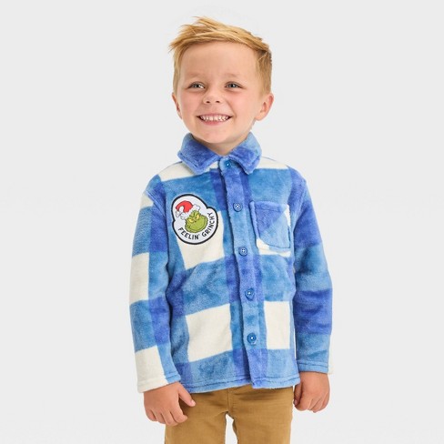 Oshkosh B'gosh Toddler Boys' Denim Jacket - Light Blue 5t : Target