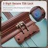 YONWAY 3 Piece Luggage Set, Lightweight Expandable Travel Laggage, with TSA Lock & Spinner Wheels - 4 of 4