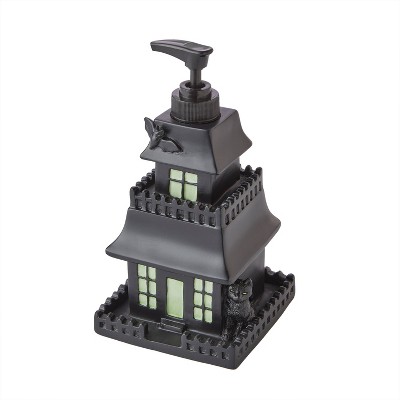 Haunted House Lotion/Soap Dispenser Black - SKL Home