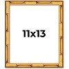 PosterPalooza | 11x13 Bamboo Picture Frame, UV Acrylic, 4 Finishes - Brown, Black, Gold, and Natural - 2 of 4