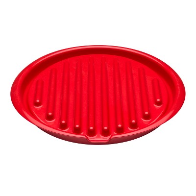 Zak Designs Zakwave Serving Tray, Red