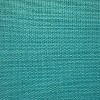 Home Fashions International 21"x22" O'Linen Highback Outdoor One Piece Chair Cushion Turquoise: Zippered, Weather-Resistant - 4 of 4