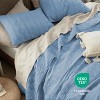 100% Cotton Quilt Set Lightweight Bedspread Cozy Bedding Coverlet 3-Piece with Pillow Shams - 4 of 4