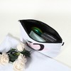 Unique Bargains Large Capacity Zipper Personalized Small Makeup Bag White - 2 of 4