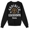 Modelo Espiritu Luchador Since 1925 Crew Neck Long Sleeve Black Adult Sweatshirt - image 2 of 4