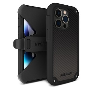 Pelican Apple iPhone 14 Pro Shield Series Heavy Duty MagSafe Case - Black - 1 of 4