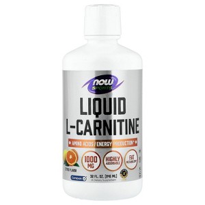 now foods l carnitine liquid NOW Foods Liquid L-Carnitine main image 1