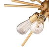 Vaxcel Estelle 6 - Light Pendant in  Natural Brass - 2 of 4