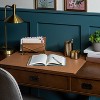 Faux Leather Desk Pad Brown - Threshold™ - image 2 of 4