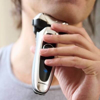 Panasonic ARC 5-Blade Advanced Men's Electric Shaver with Clean & Charge System ES-LV95-S