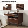 Phil 2 - Drawer Nightstand with Integrated Charging Station and Pull-Out Tray丨HULALA HOME - 4 of 4