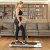 DeerRun Black Walking Pad 15.55*39.37 inches Running Area 2.5HP Under desk Exercise Treadmill for home - 3 of 4