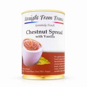 Straight from France Gourmet Chestnut Spread with Vanilla, Low in Fat and Cholesterol, Great in Pudding and Ice Cream - 1 of 4