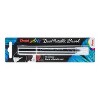 Pentel Arts DualMetallic Brush, Black/Metallic Red Ink - 2 of 2