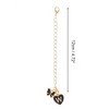 Unique Bargains Butterfly Heart Cup Chain Charm Water Cup Pendant 1 Pc - 2 of 4