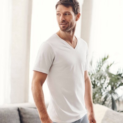 Jockey Generation™ Men's Big & Tall Cotton V-Neck Undershirt 2pk